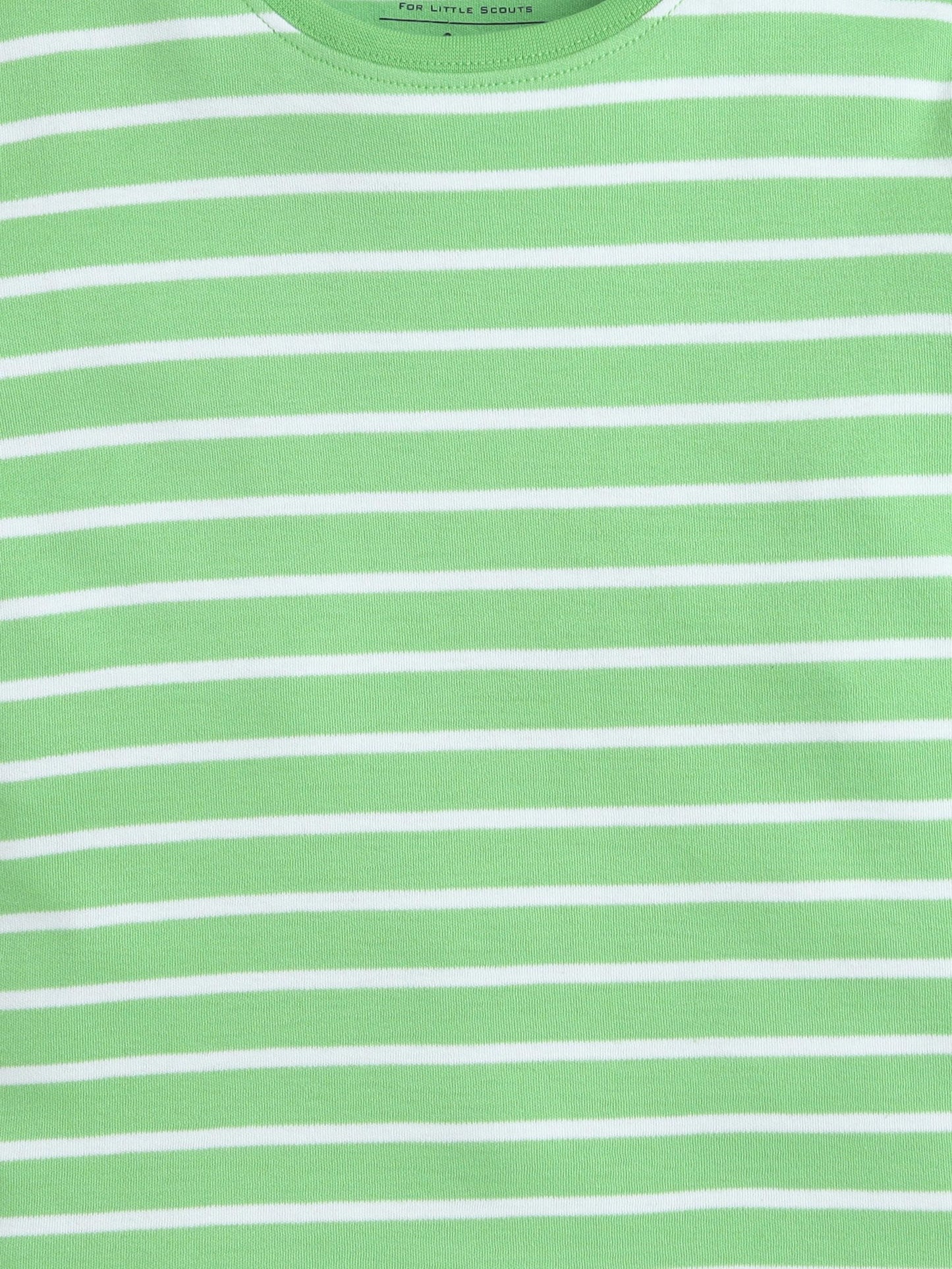 Baby Nation Cotton Half Sleeves Striped Coordinating Tee & Shorts Set