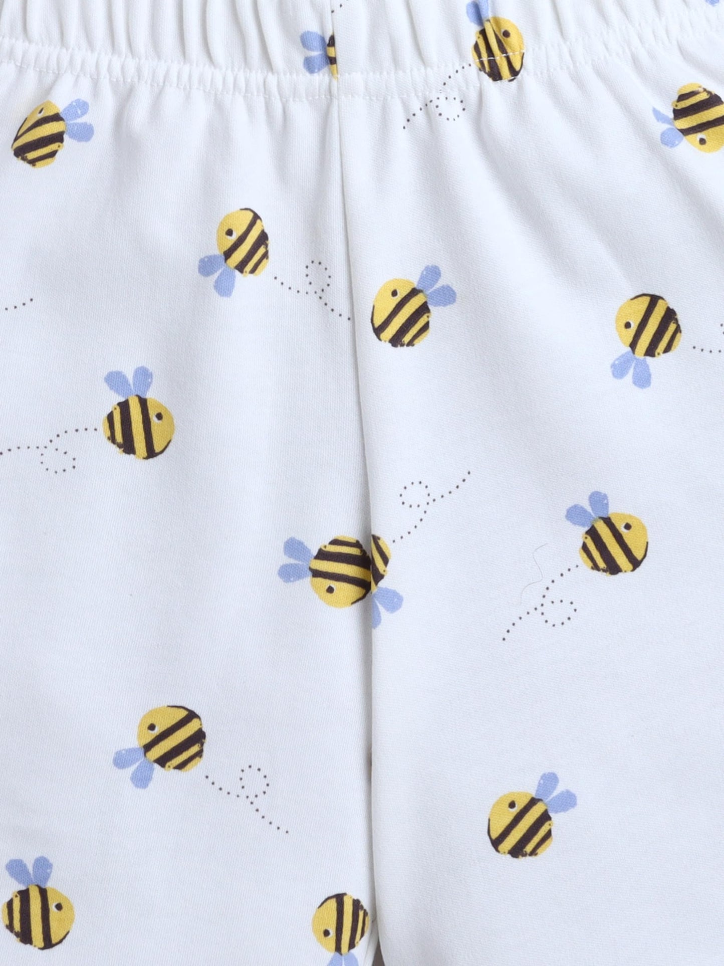 Baby Nation Cotton Half Sleeves Pattern Coordinating Tee & Shorts Set