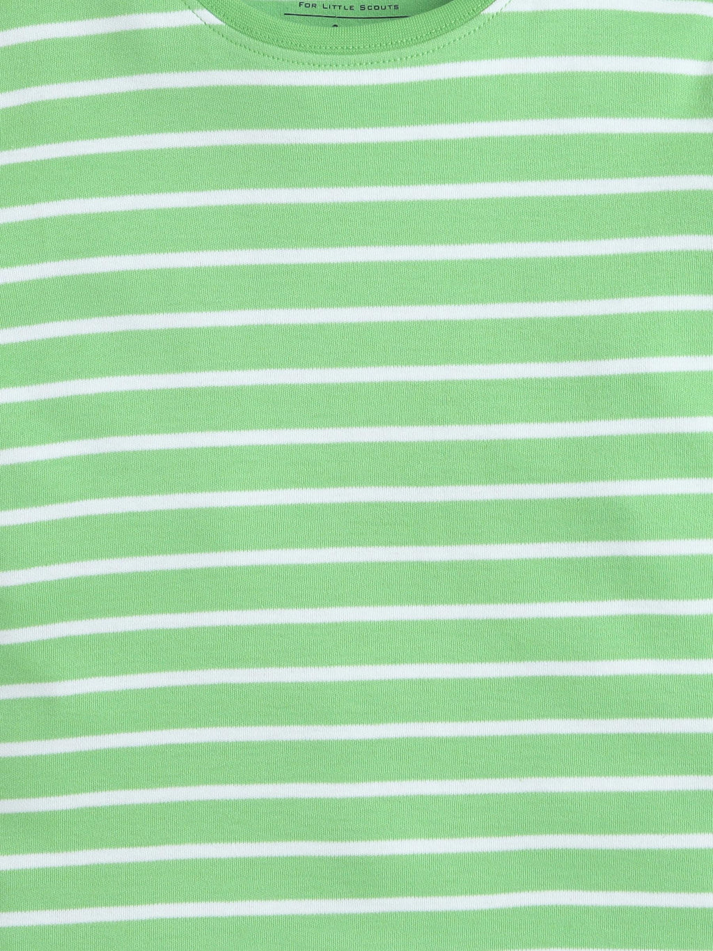 Baby Nation Cotton Half Sleeves Striped Coordinating Tee & Shorts Set