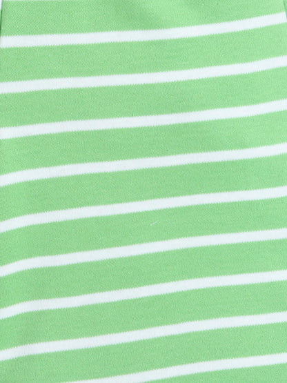 Baby Nation Cotton Half Sleeves Striped Coordinating Tee & Shorts Set