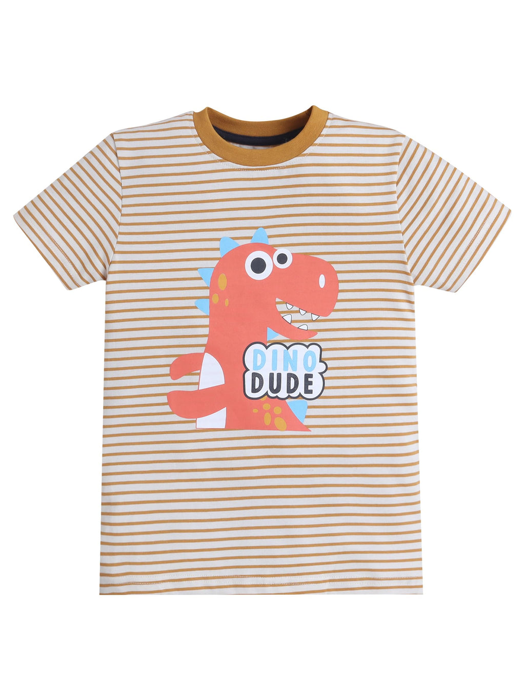 Baby Nation Printed Boys Cotton T-Shirt, Casual Short Sleeve
