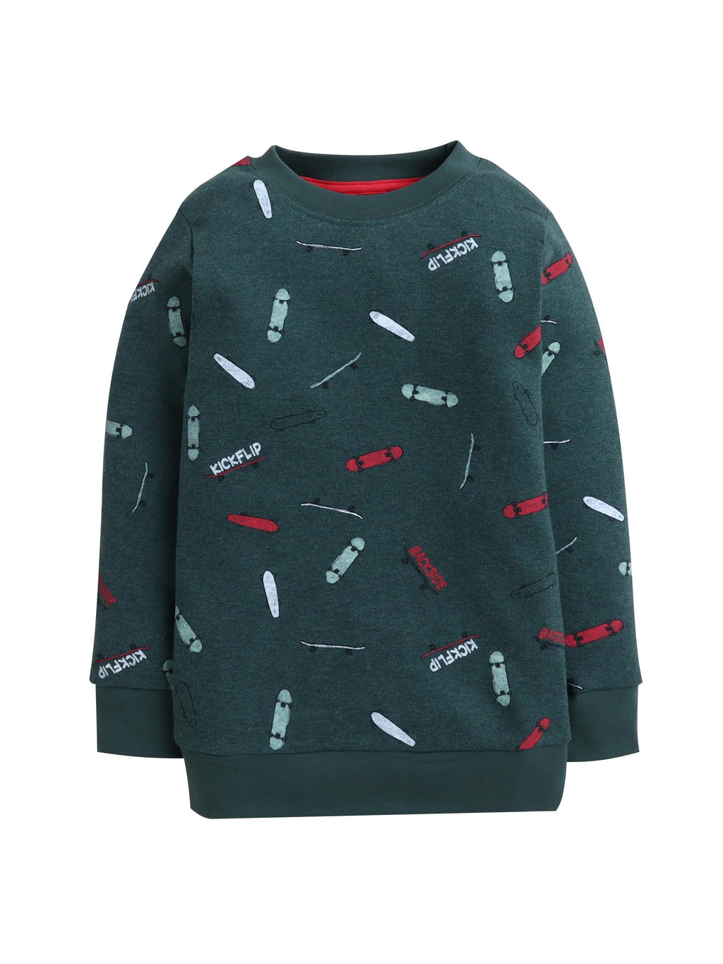 Baby Nation Unisex Kids Sweatshirt Printed Full Sleeve Light Winter Wear for Boys and Girls