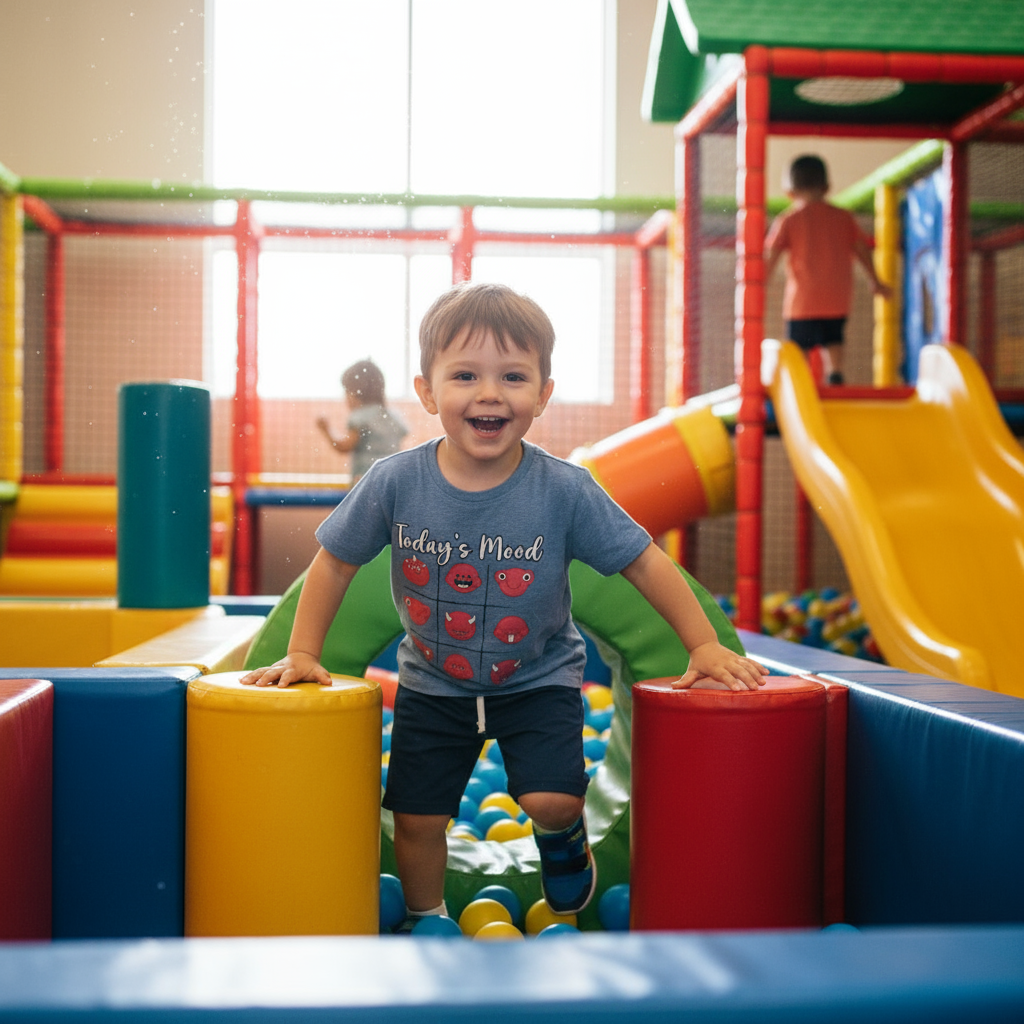 Baby Nation Printed Boys Cotton T-Shirt, Casual Short Sleeve